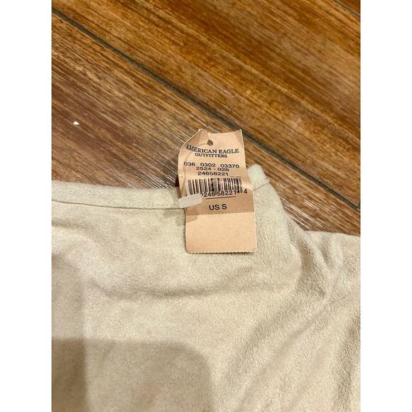 NEW American Eagle Lace Up Crop Top Tank size Small - Picture 3 of 7